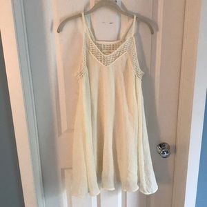 Cream dress